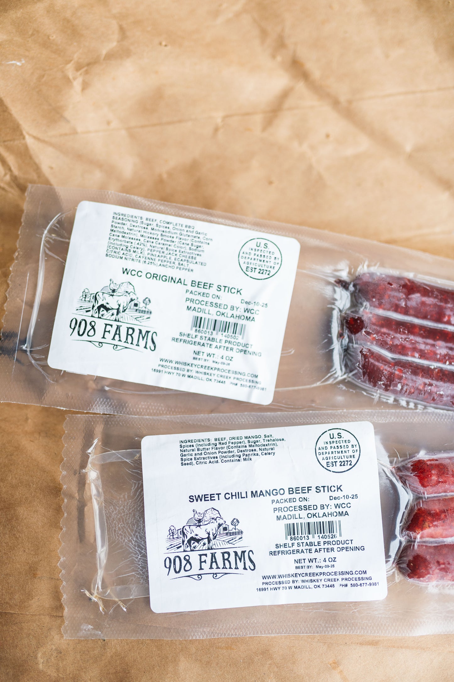 Beef | Sticks (original + mango + black pepper)